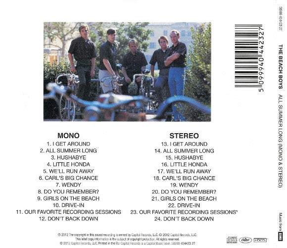 Beach Boys, The - All Summer Long (CD)