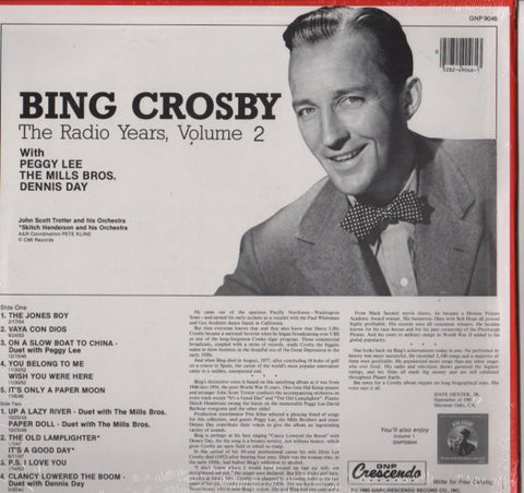 Bing Crosby - The Radio Years, Volume 2 (Vinyl) Image