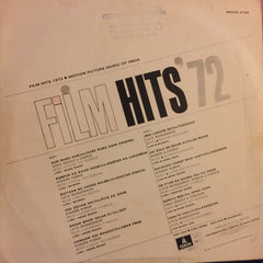 Various - Film Hits' 72 - Motion Picture Music Of India (Vinyl)