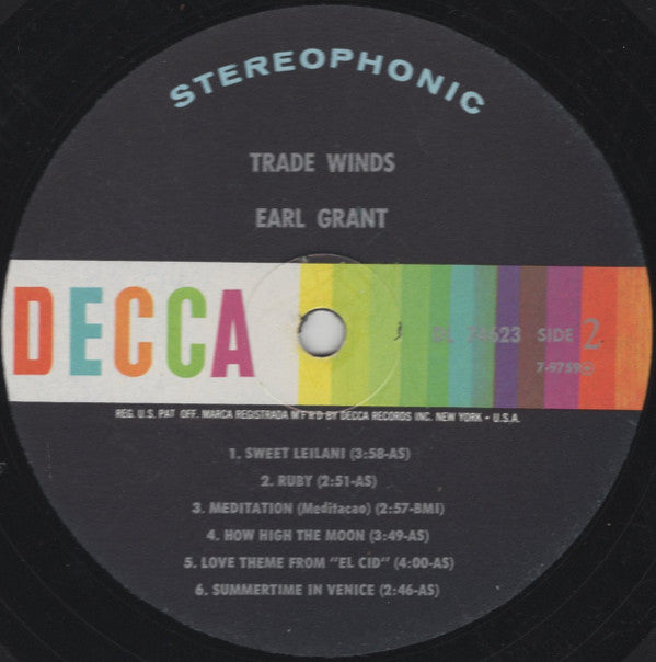 Earl Grant - Trade Winds (Vinyl)