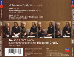 Johannes Brahms - Nelson Freire, Gewandhausorchester Leipzig, Riccardo Chailly - The Piano Concertos (CD) (2)