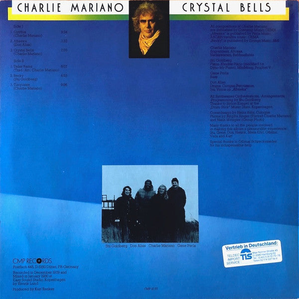 Charlie Mariano - Crystal Bells (Vinyl)