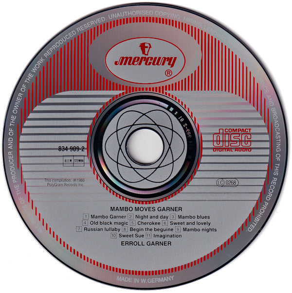 Erroll Garner - Mambo Moves Garner (CD) Image