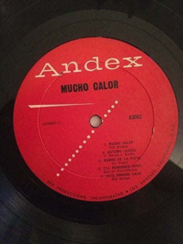 Conte Candoli, Jack Costanzo, Chuck Flores, Russ Freeman, Mike Pacheco, Art Pepper, Bill Perkins, Ben Tucker - Mucho Calor (Much Heat) (Vinyl) Image