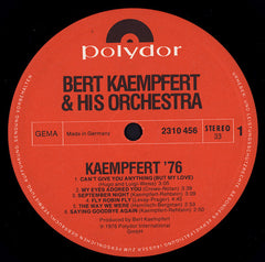 Bert Kaempfert & His Orchestra - Kaempfert '76 (Vinyl) Image