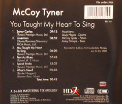 McCoy Tyner - You Taught My Heart To Sing (CD) Image