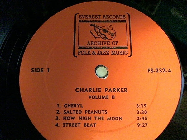 Charlie Parker - Charlie Parker Volume II (Vinyl) Image