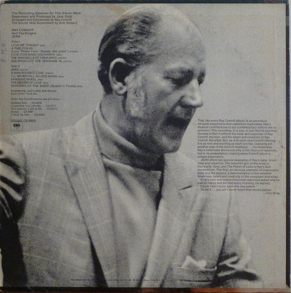 Ray Conniff And The Singers - Jean (Vinyl) Image