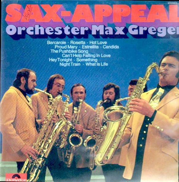 Max Greger Und Sein Orchester - Sax-Appeal (Vinyl)