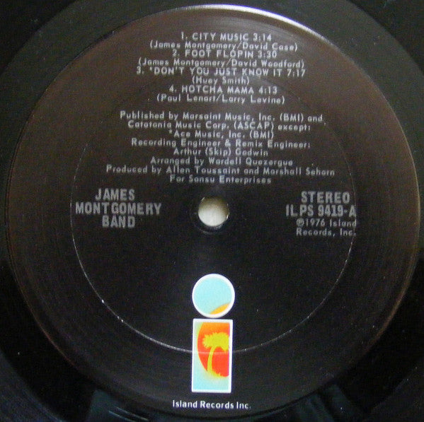 James Montgomery Band - The James Montgomery Band (Vinyl)