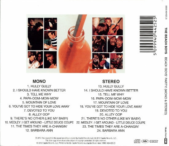 Beach Boys, The - Beach Boys' Party! (CD)