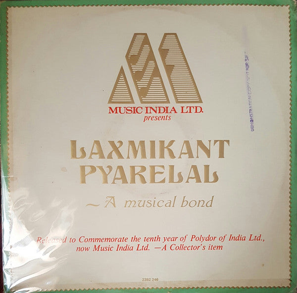 Laxmikant-Pyarelal - Laxmikant Pyarelal ~ A Musical Bond (Vinyl)