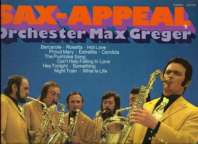 Max Greger Und Sein Orchester - Sax-Appeal (Vinyl) Image