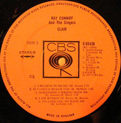Ray Conniff And The Singers - Clair (I Can See Clearly Now) (Vinyl) Image