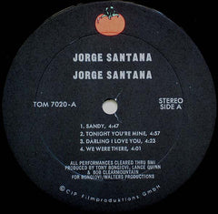 Jorge Santana - Jorge Santana (Vinyl)