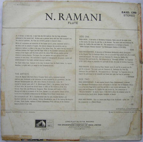 N. Ramani - Flute (Vinyl)