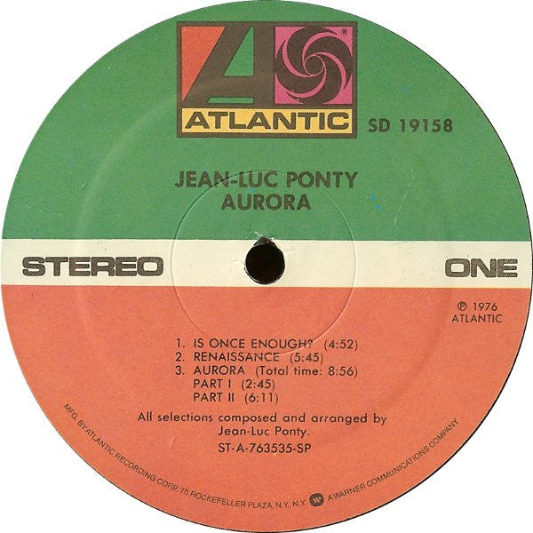 Jean-Luc Ponty - Aurora (Vinyl)