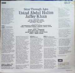 Abdul Halim Jaffer Khan - Sitar Through Ages (Vinyl)