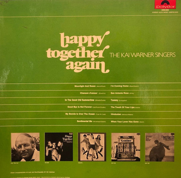 Kai Warner Singers - Happy Together Again (Vinyl) Image