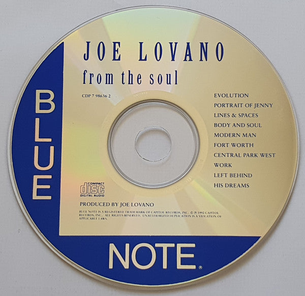 Joe Lovano - From The Soul (CD) Image