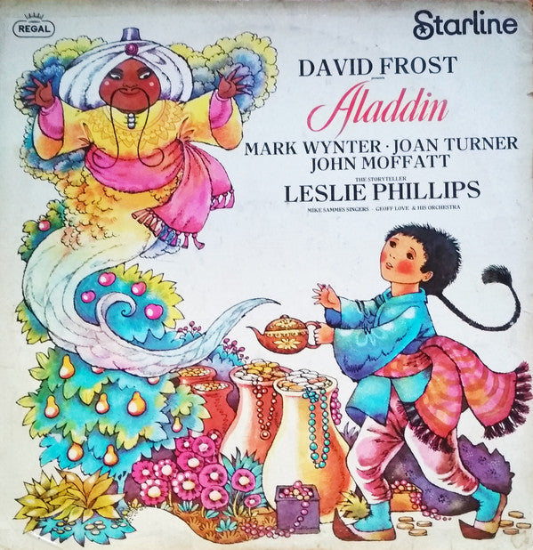 David Frost Presents Mark Wynter, Joan Turner, John Moffat, John Gower, Rosemary Parker, Mike Sammes Singers, Leslie Phillips (2), Geoff Love & His Orchestra - Aladdin (Vinyl)