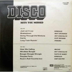 Various - Disco Hits You Missed (Vinyl)