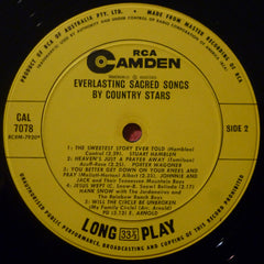 Various - Everlasting Sacred Songs By Country Stars (Vinyl)