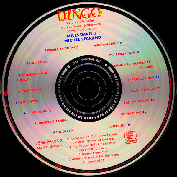 Miles Davis & Michel Legrand - Dingo (CD)