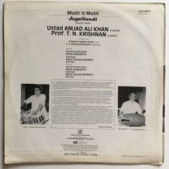 Amjad Ali Khan, T. N. Krishnan - Jugalbandi Sarod & Violin (Vinyl) Image