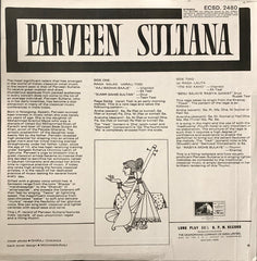 Parween Sultana - Raga: Salakh Barari Todi â€¢ Raga: Lalia â€¢ Khamaj Thumri (Vinyl) Image