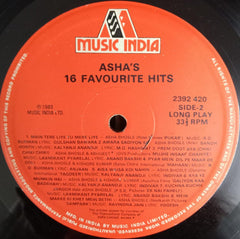 Asha Bhosle - Asha's 16 Favourite Hits (Vinyl)