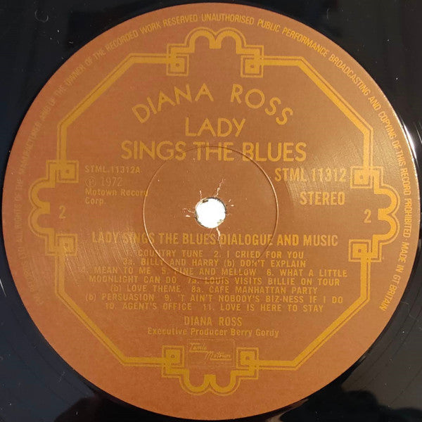 Diana Ross - Lady Sings The Blues (Original Motion Picture Soundtrack) (Vinyl) (2)