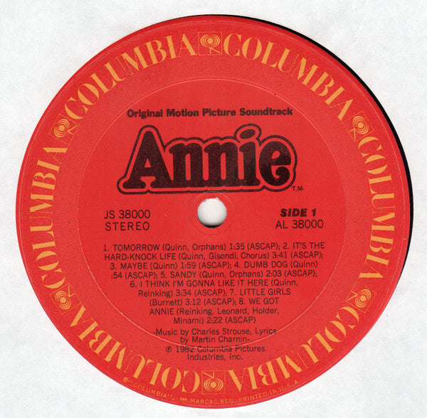 Various - Annie (Original Motion Picture Soundtrack) (Vinyl) Image