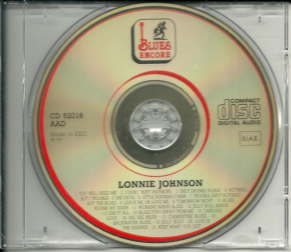 Lonnie Johnson (2) - Tomorrow Night (CD) Image