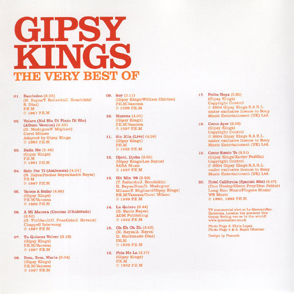 Gipsy Kings - The Very Best Of (CD)