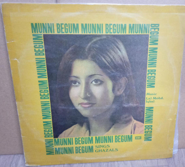 Munni Begum - Munni Begum -Sings Light Ghazals (Vinyl) Image