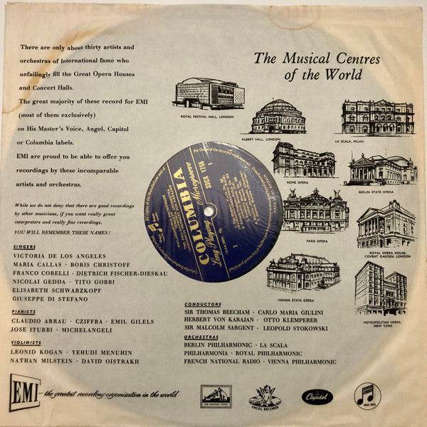 Herbert Von Karajan, Philharmonia Orchestra - Philharmonia Promenade Concert (Vinyl) Image