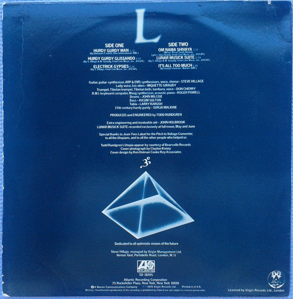 Steve Hillage - L (Vinyl)