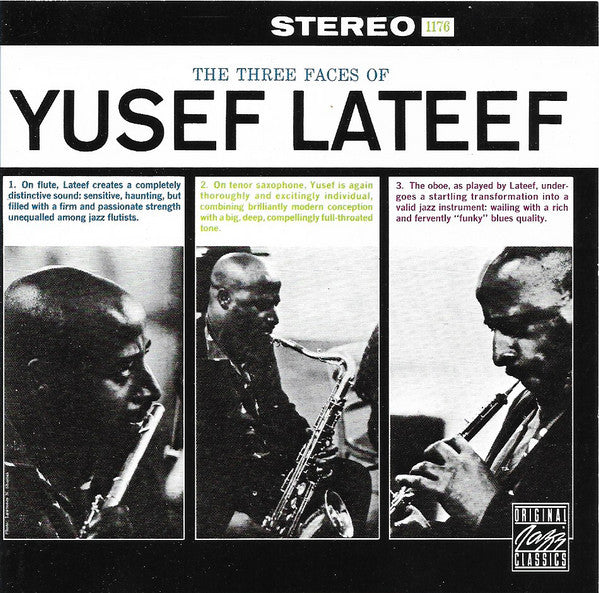 Yusef Lateef - The Three Faces Of Yusef Lateef (CD) Image