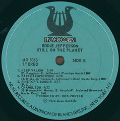Eddie Jefferson - Still On The Planet (Vinyl)