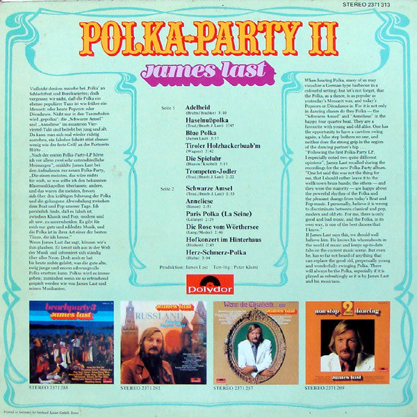 James Last - Polka-Party 2 (Vinyl) Image