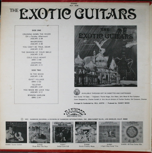 Exotic Guitars, The - The Exotic Guitars (Vinyl) Image