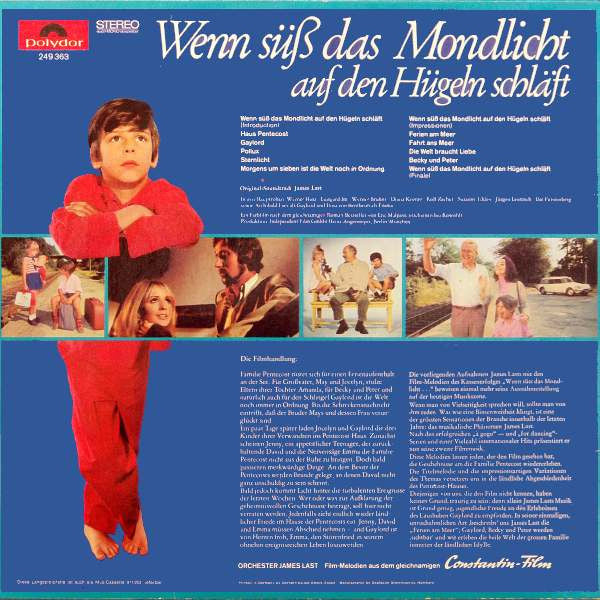 James Last - Wenn SÃ¼ÃŸ Das Mondlicht... (Vinyl) Image