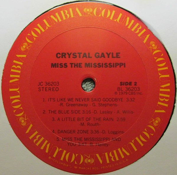 Crystal Gayle - Miss The Mississippi (Vinyl)