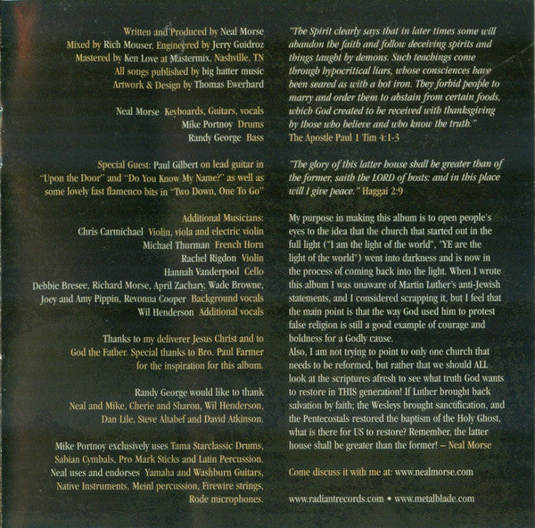 Neal Morse - Sola Scriptura (CD) Image