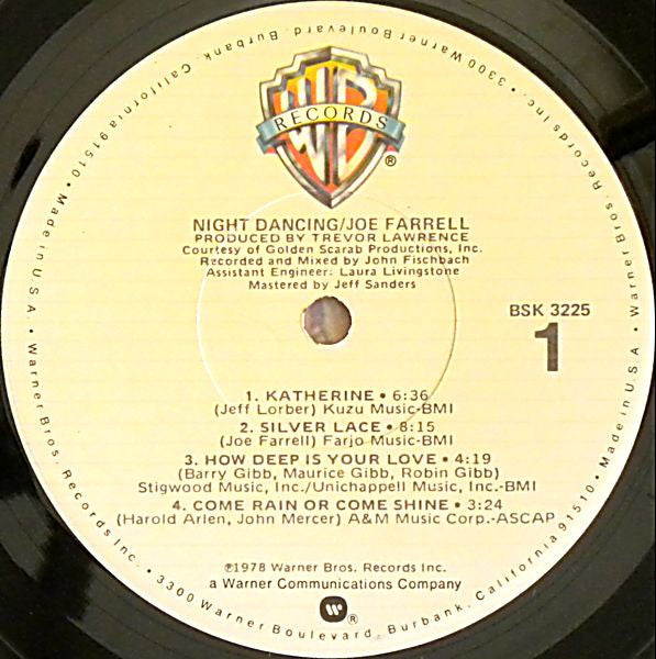 Joe Farrell - Night Dancing (Vinyl) Image