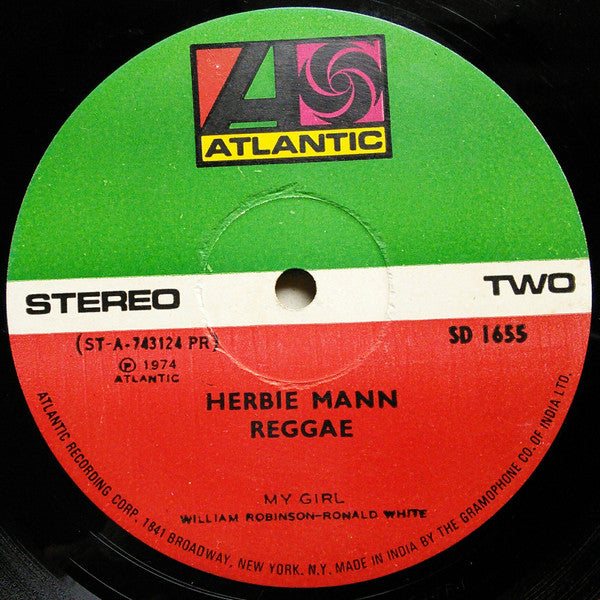Herbie Mann - Reggae (Vinyl) Image