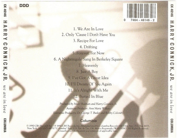 Harry Connick, Jr. - We Are In Love (CD) Image