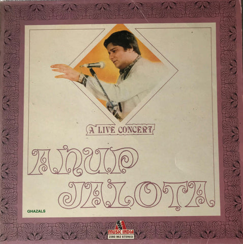 Anup Jalota - A Live Concert (Ghazals) (Vinyl) Image
