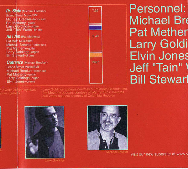 Michael Brecker - Time Is Of The Essence (CD) Image